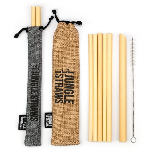 bamboo straw set