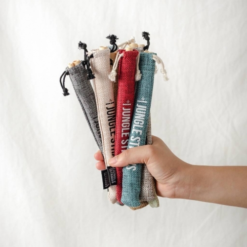 reusable bamboo straws