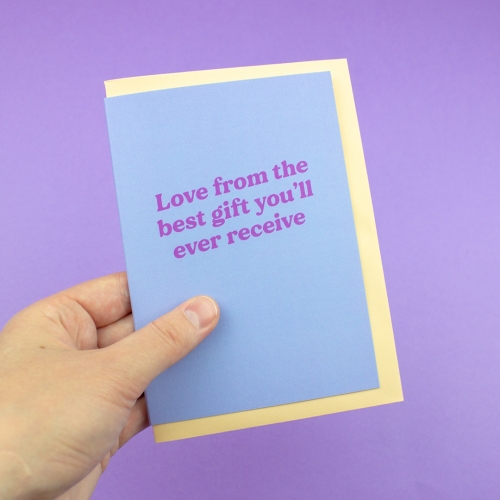 Best Gift Father's Day Card