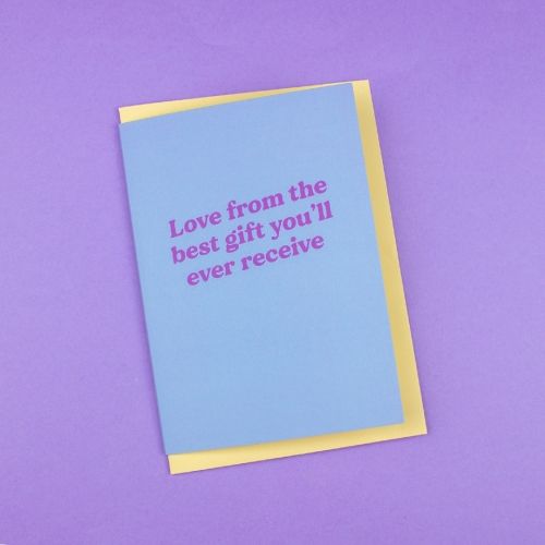 Best Gift Father's Day Card