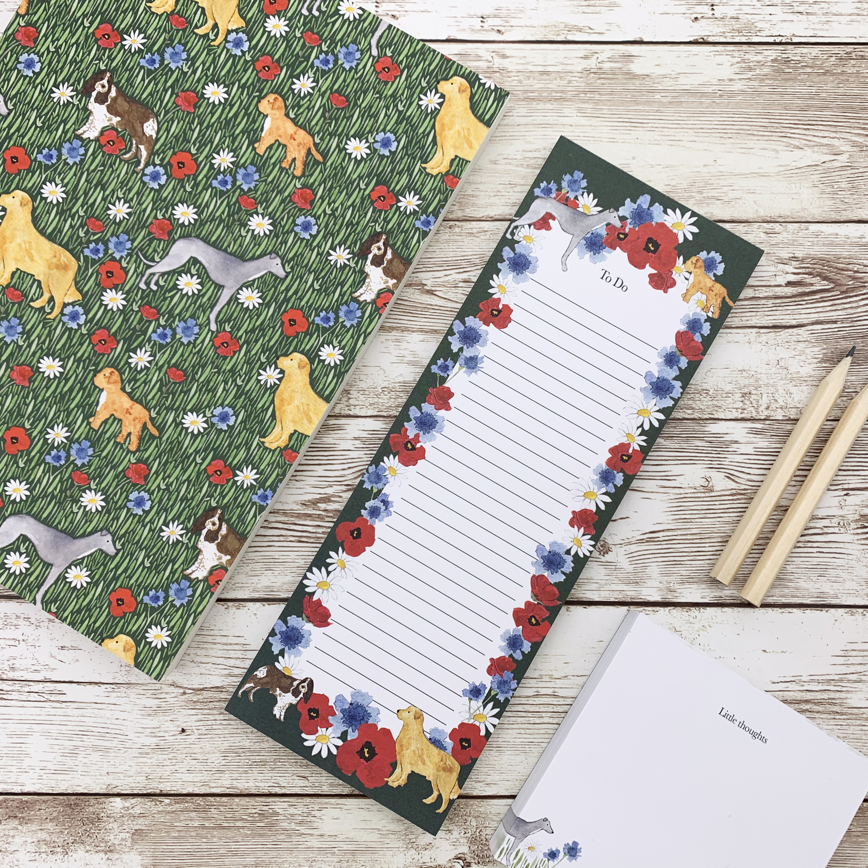 stationery set visual