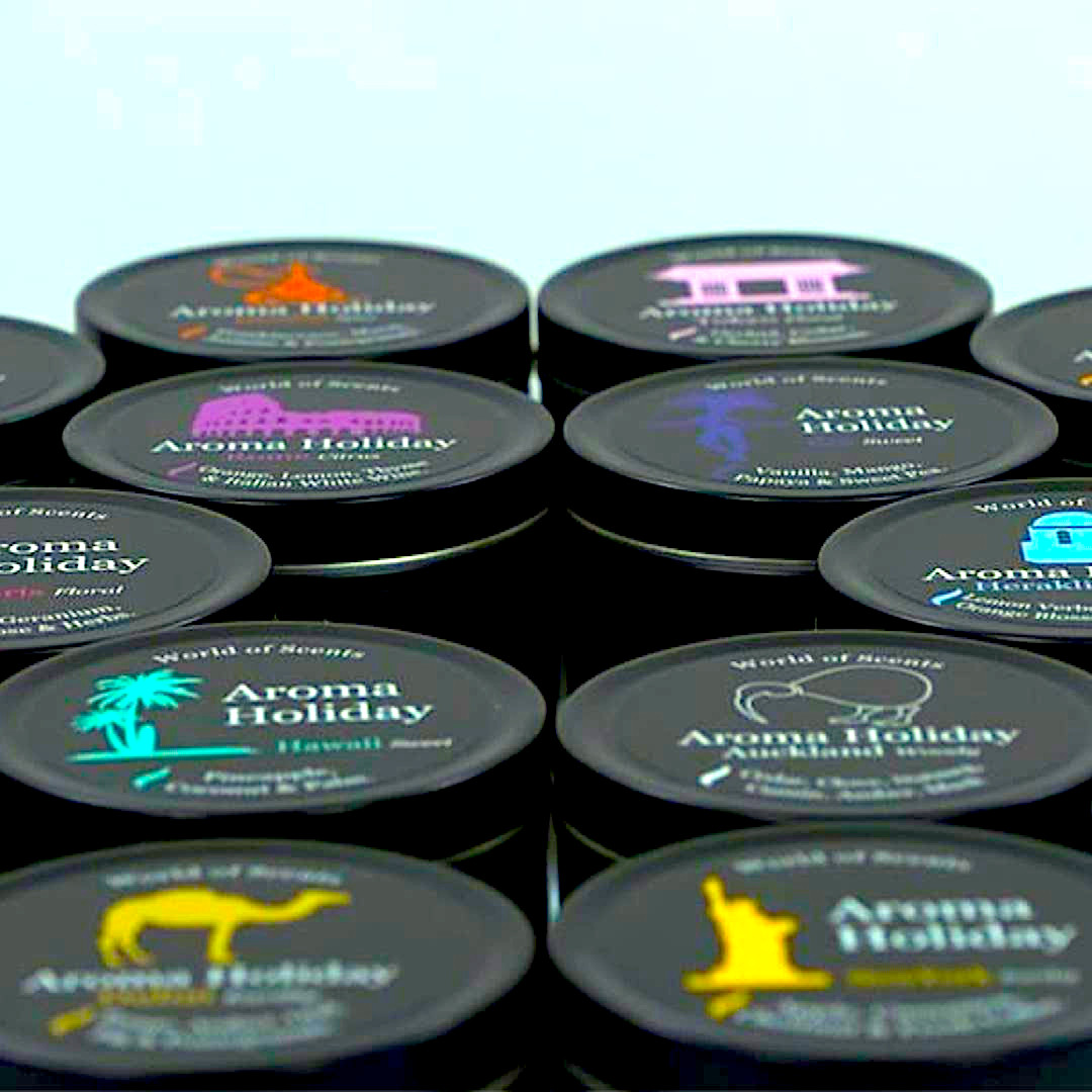 Travel Candle Gift Set WOODY "GO GREEN" CREOATE