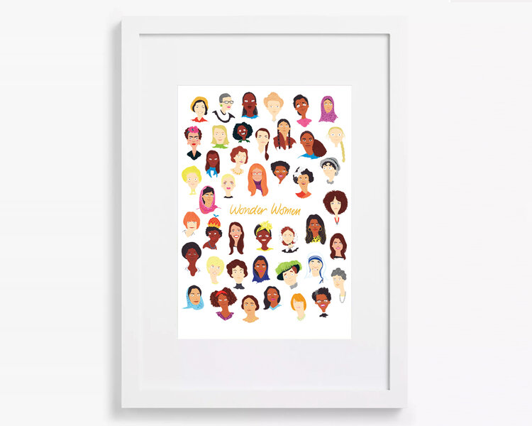 Wonder Women A3 Print