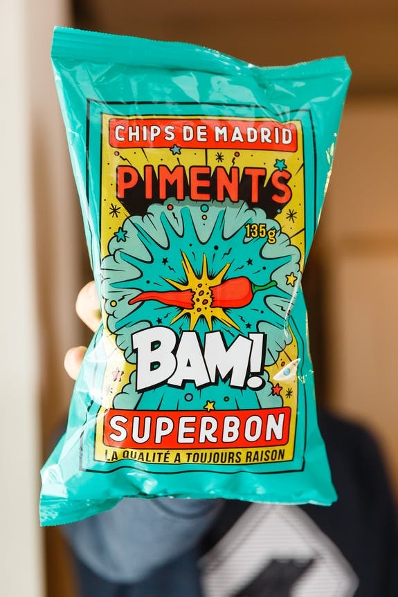 Superbon Chips Pimento 135g