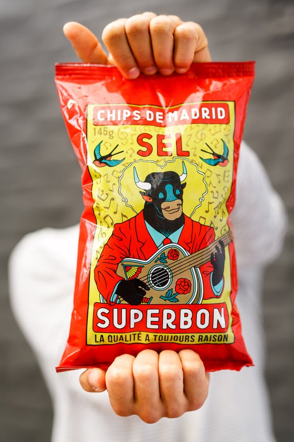 Superbon Chips Salt 145g