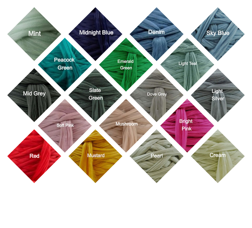 Giant Yarn Colour Chart