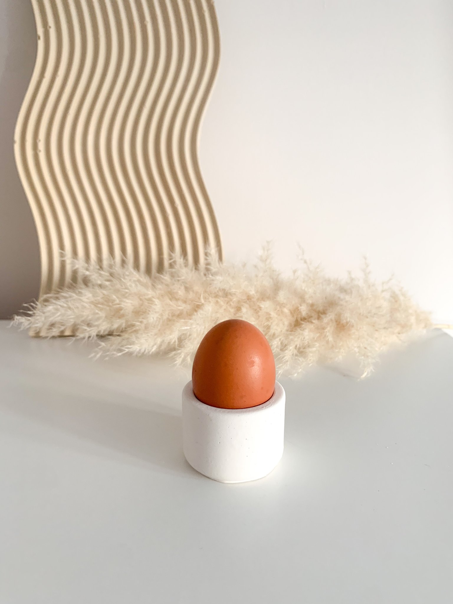 Small Egg Cup - White