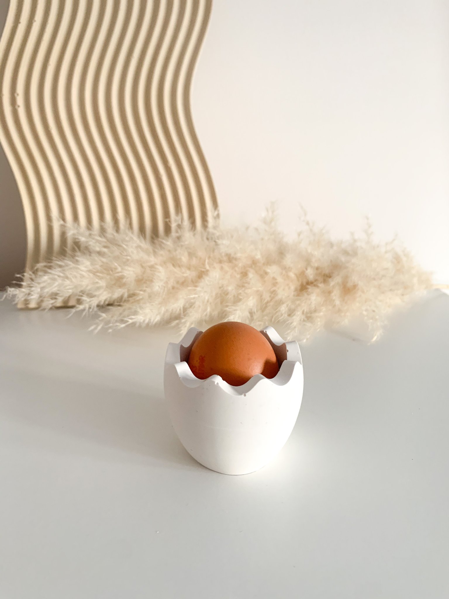 Large Egg Cup - White