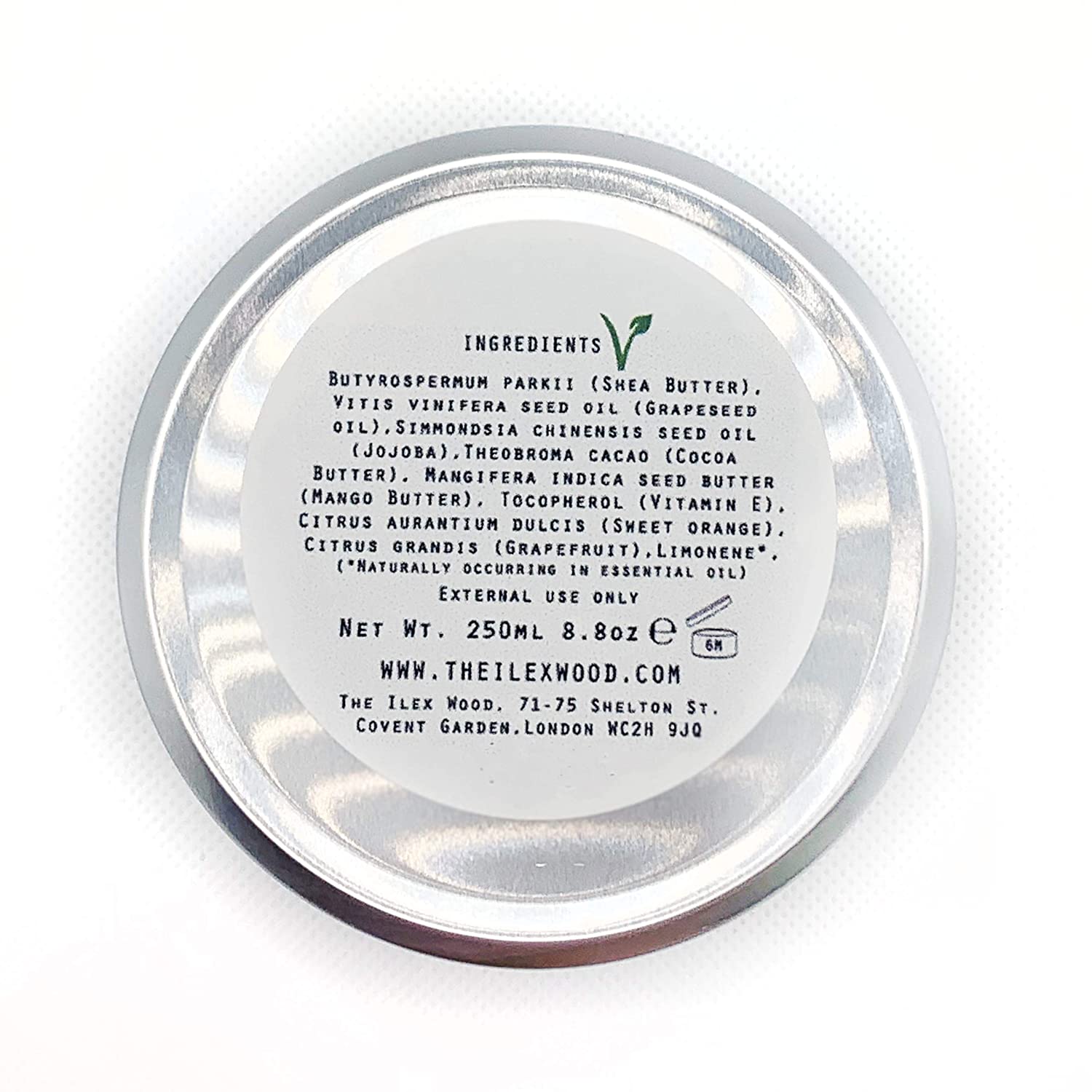 Body Balm Ingrediants