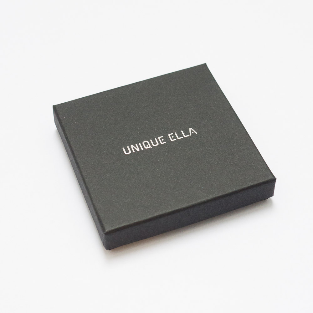 Unique Ella Jewellery box Colourful Wooden Earrings made by Unique Ella Sustainable Jewellery Scandinavian Design