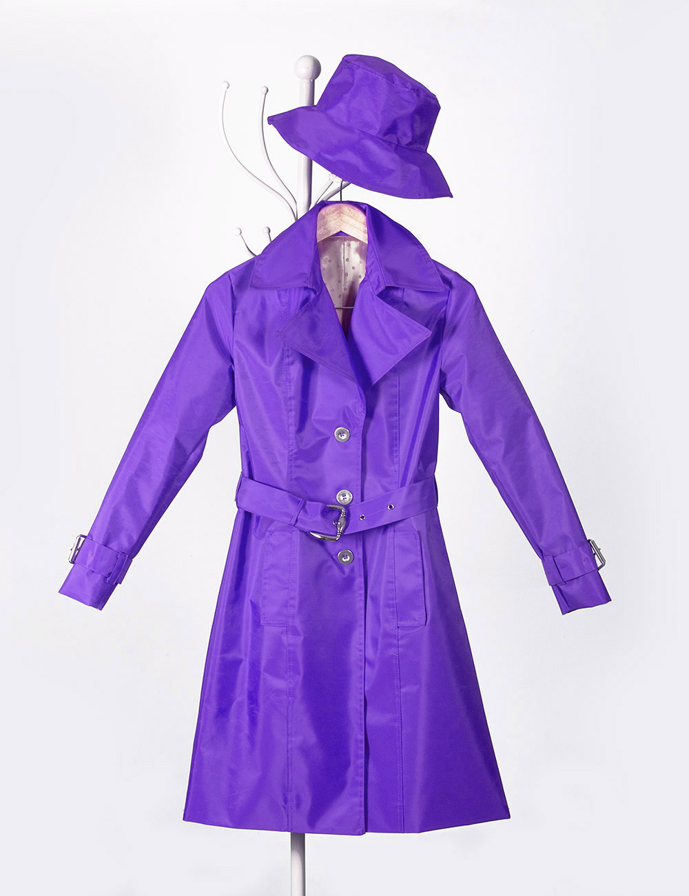 purple rain coats