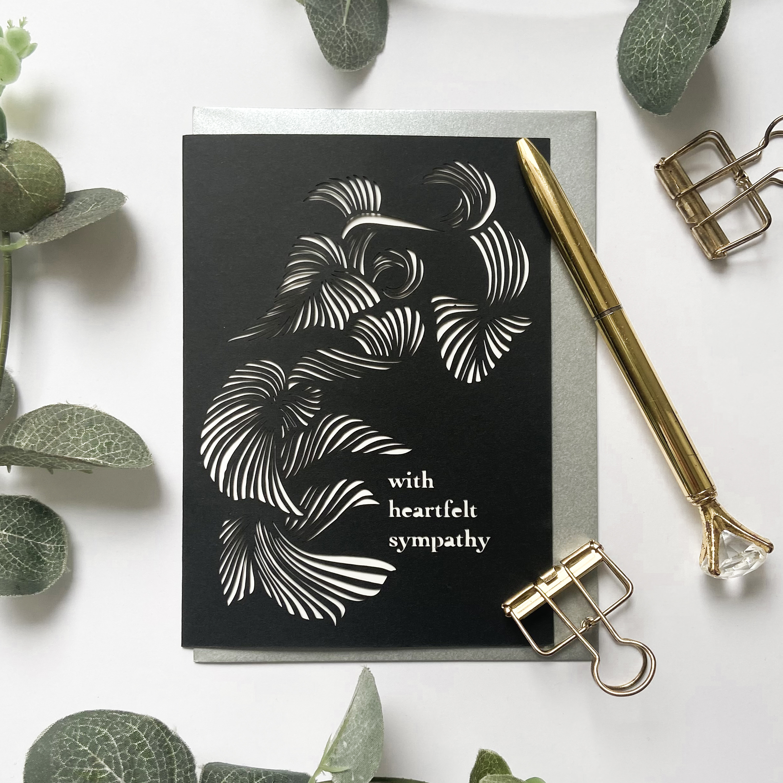 GC212 - Heartfel Sympathy card