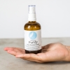 Purify 70% Alcohol Antibacterial Hand Sanitiser with Tea Tree, Lemon & Lemongrass essential oils. 100% natural, vegan, cruelty free, organic.