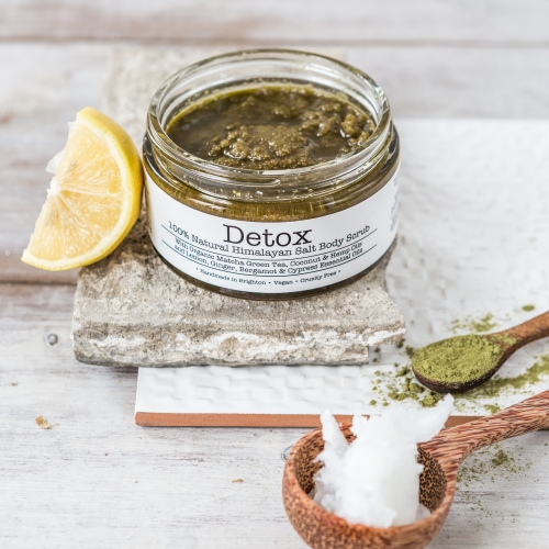 Detox Himalayan Body Scrub, zero waste, plastic free, gift box, eco gifting, organic, vegan, cruelty free