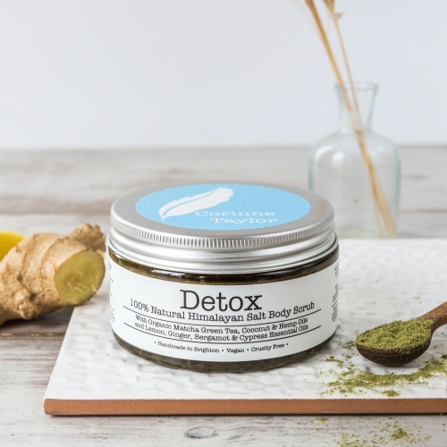 Detox Himalayan Body Scrub, zero waste, plastic free, gift box, eco gifting, organic, vegan, cruelty free