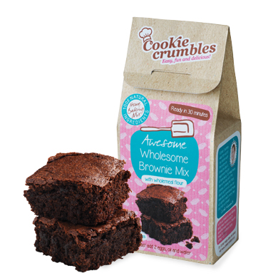 AWESOME WHOLESOME BROWNIE MIX - PACK OF 18