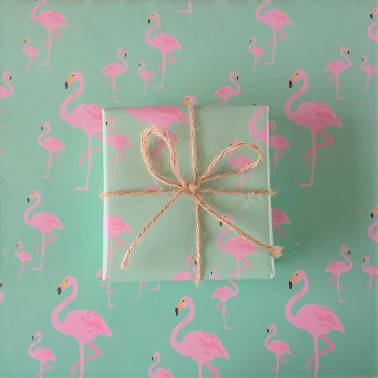 Green Flamingo Gift