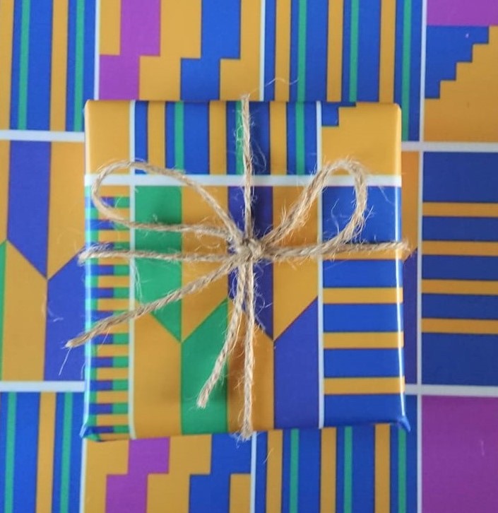 Kente Blue Gift