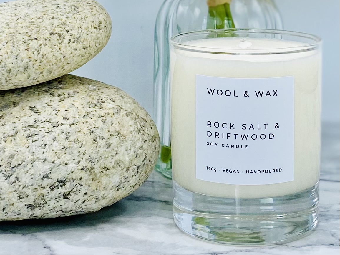 CREOATE Buy Wholesale CREOATE Rock Salt & Driftwood Classic Candle