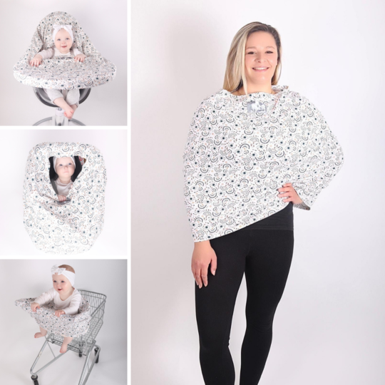 Breastfeeding Cover- Dandelion- Multi-Use Cover Me
