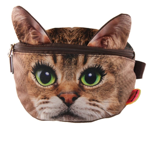 Fannypack Cat Brown