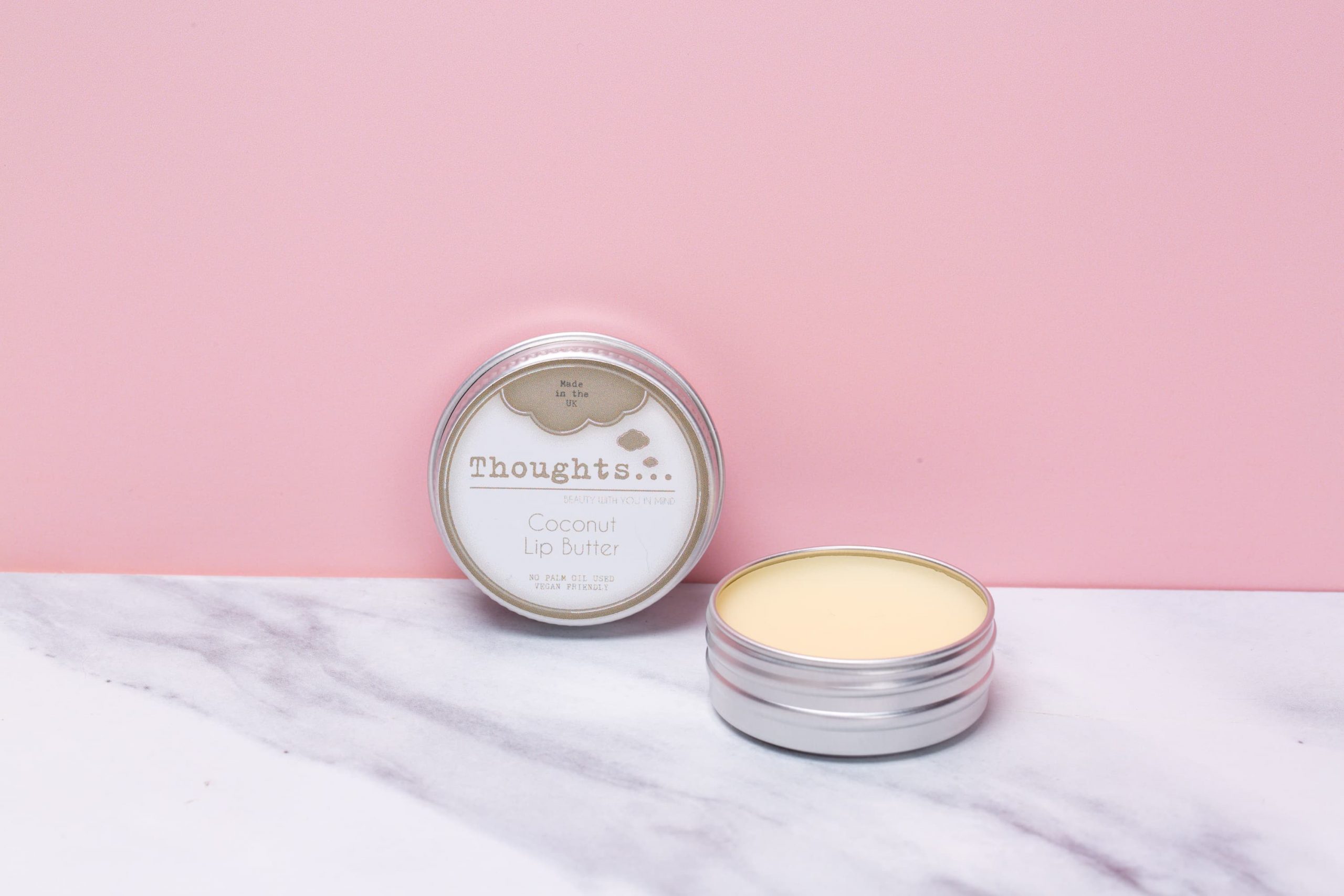 Thoughts Handmade Vegan Lip Butter - Coconut 15ml