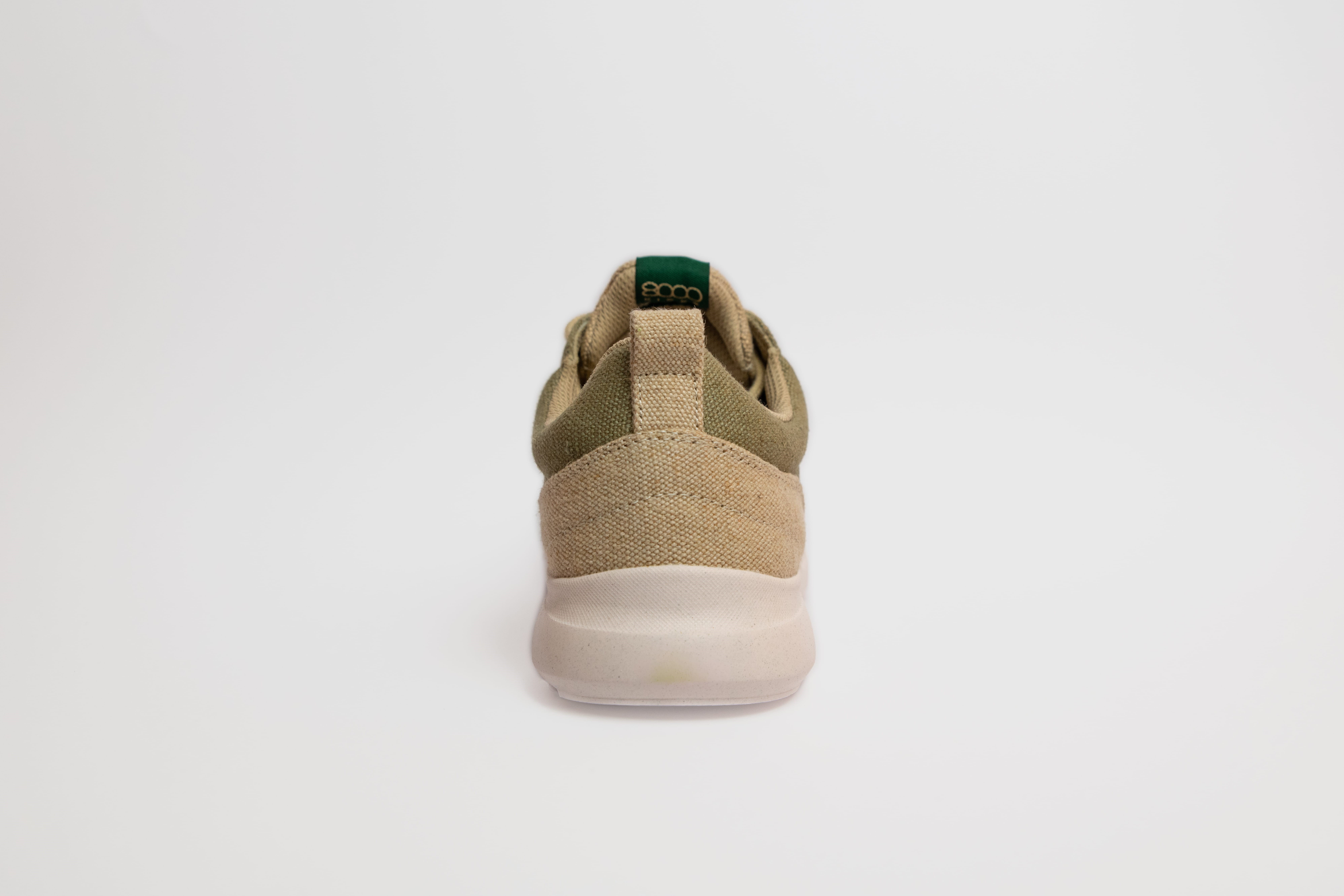 hemp shoes beige and green hemp shoes beige and green
