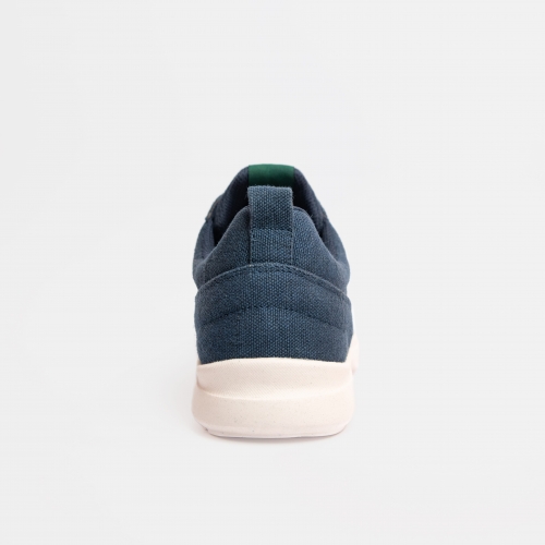 Navy blue hemp shoes