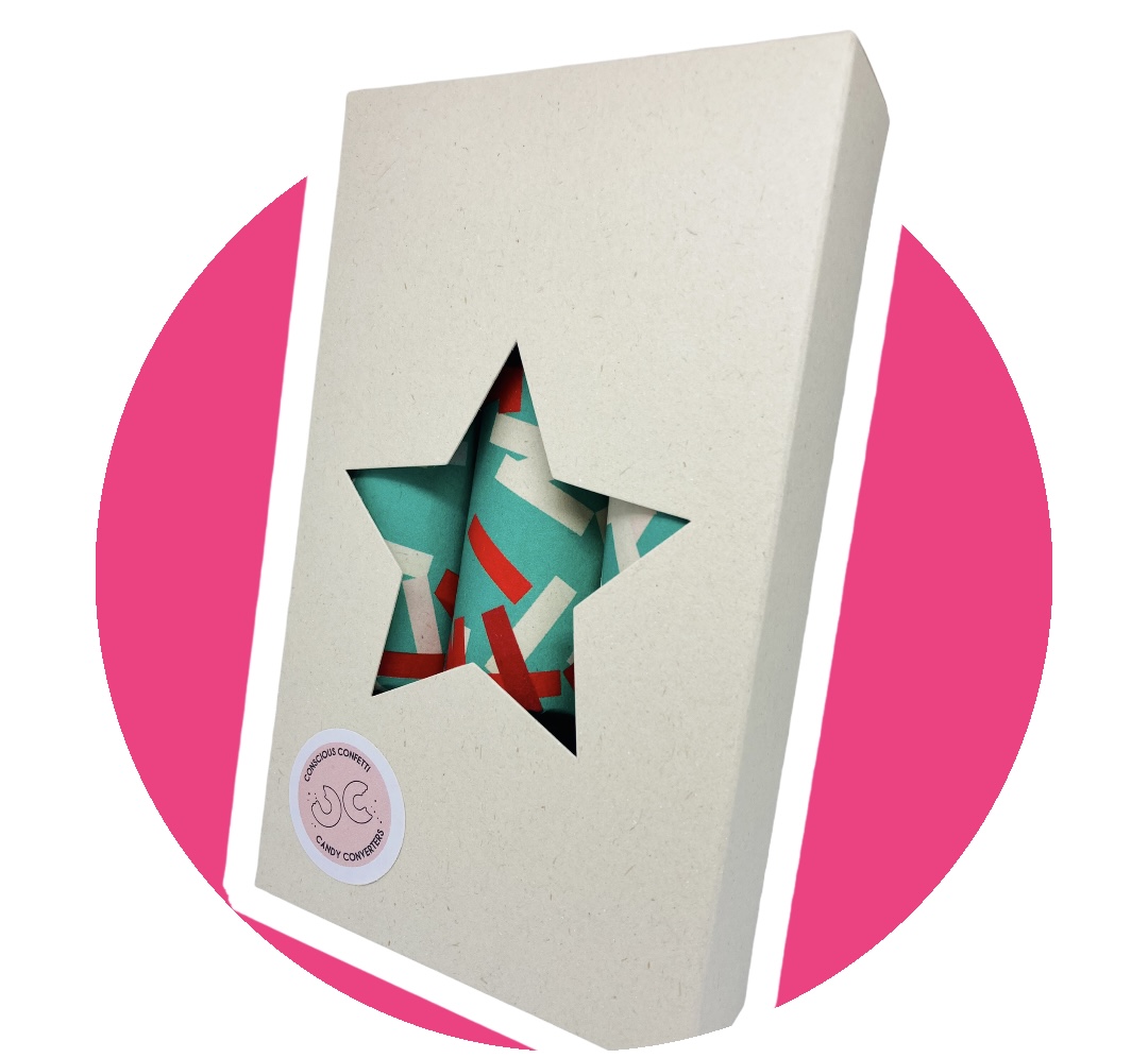 conscious crackers pine voor roze cirkel