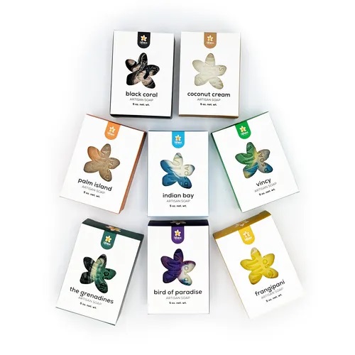 Filled Bar Soap Display