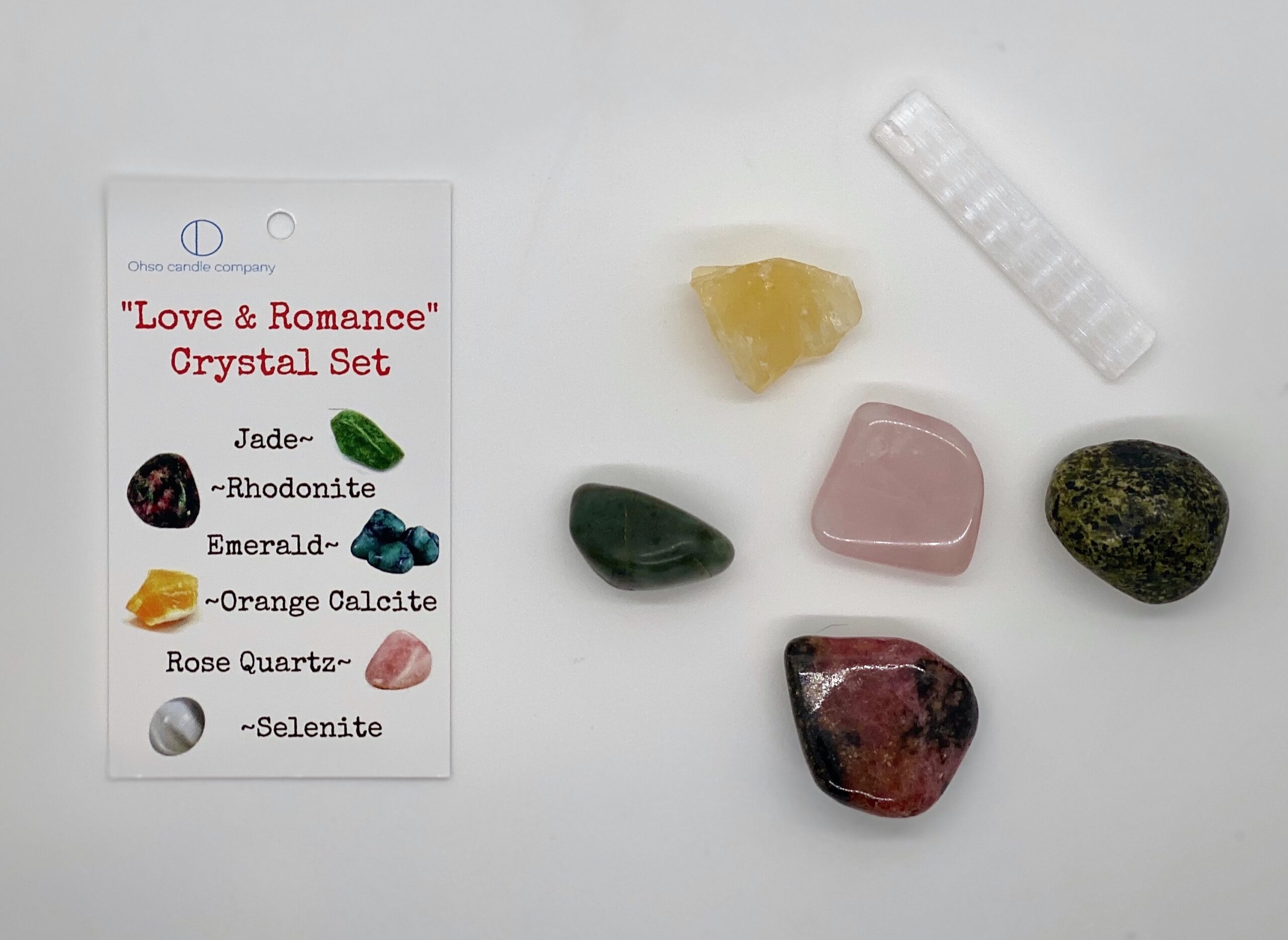 Love and Romance Crystal Set