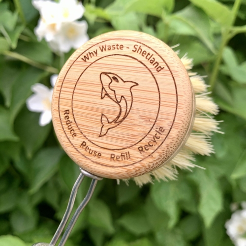 customised bamboo dish brush