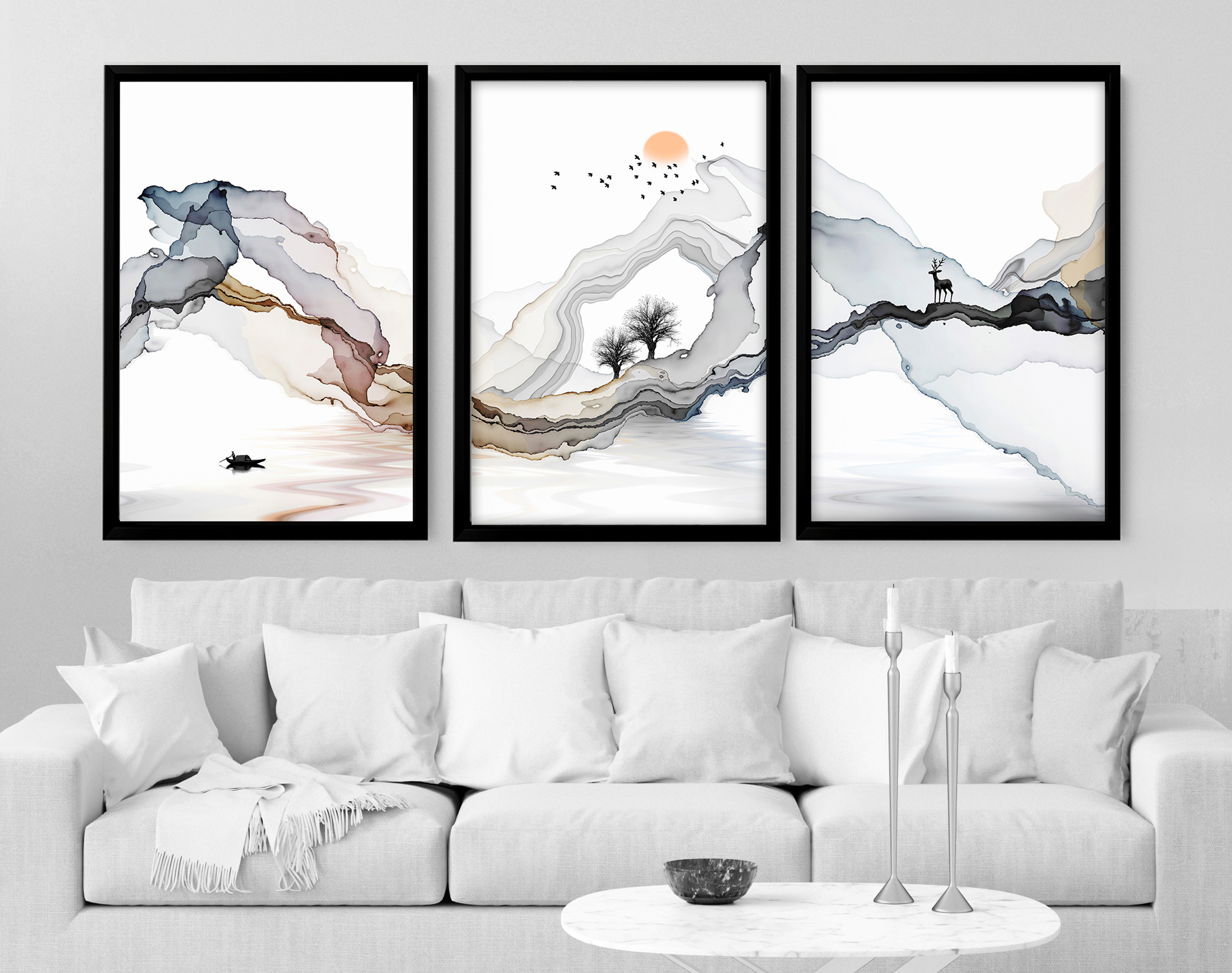 Wall art ideas wall art prints decor wall decoration for living room00039