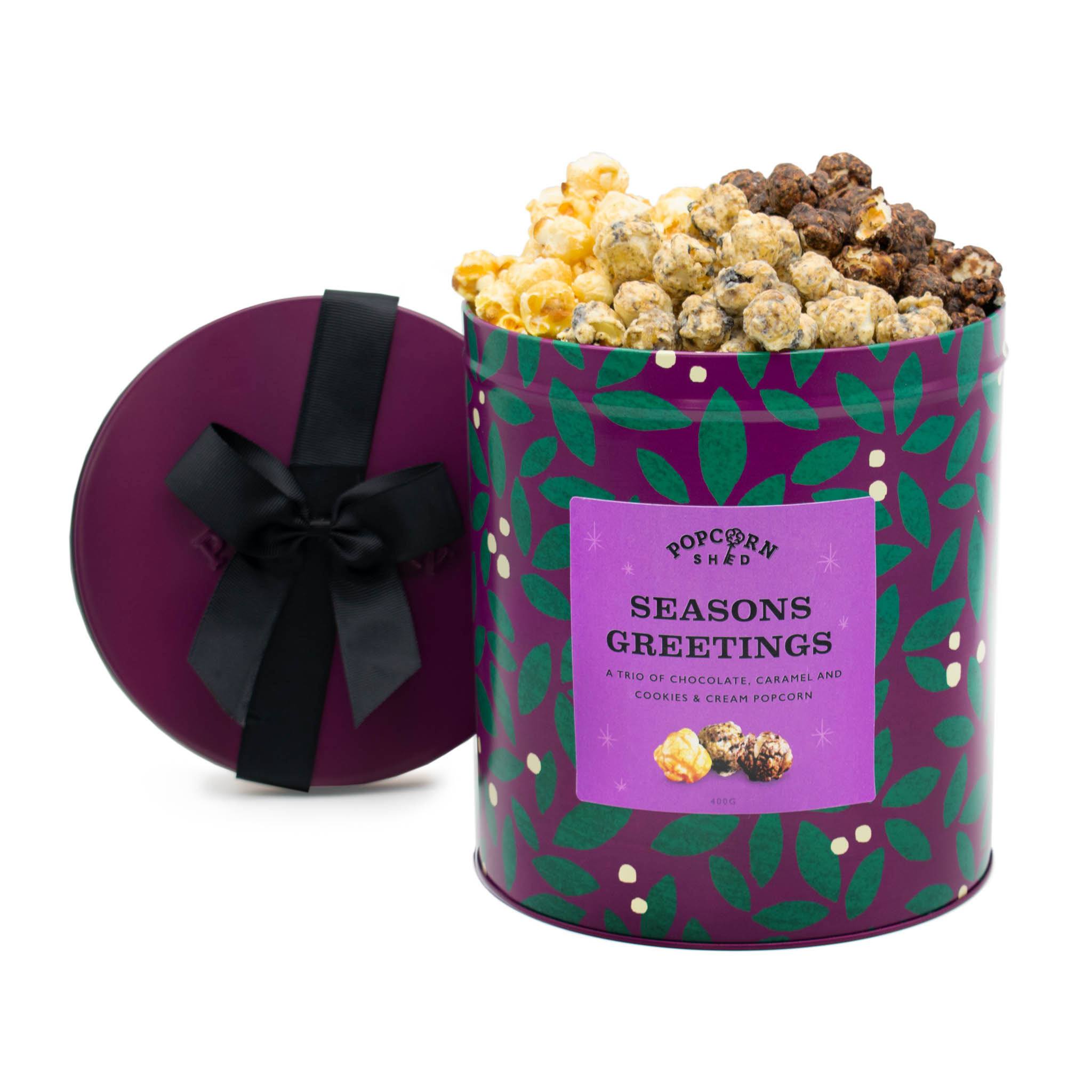 Seasons Greetings - Open + Lid