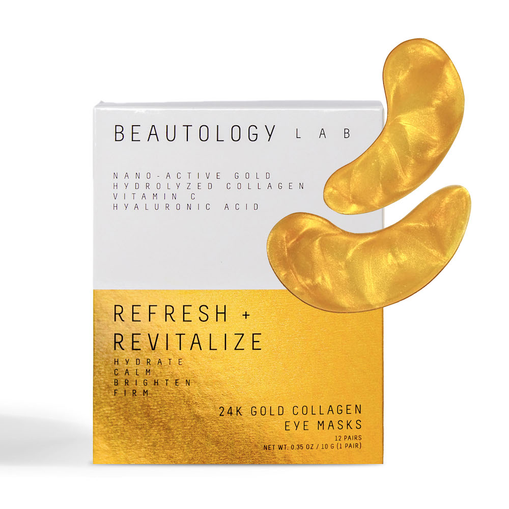 REFRESH + REVITALIZE 24K Gold Collagen Eye Masks Pack of 20 CREOATE