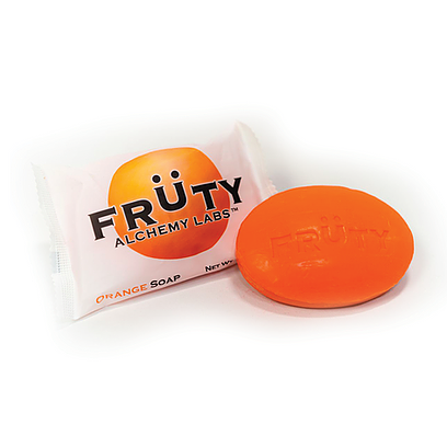 Orange Bar Soap 75gr-2.65oz Display Box 12 Units