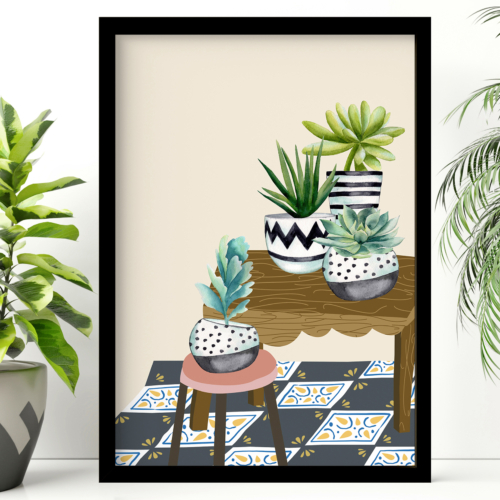 Kitchen Decor Ideas Set of 3 At Prints, Garden Mom Gift, Gardener Gifts For Women, Kitchen Gift For Mum, Personalised Gift For Mom