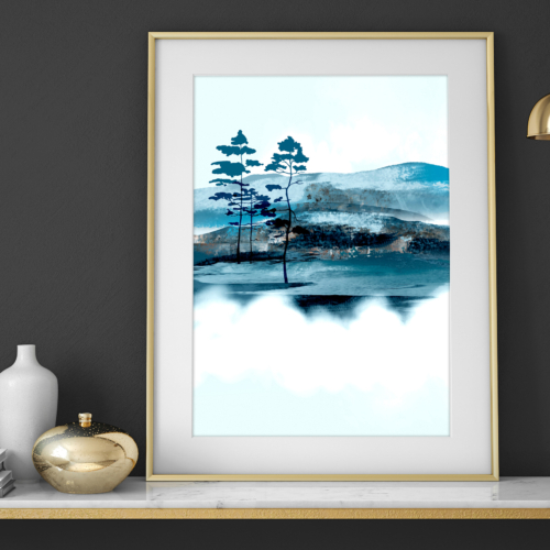 Office decor Set x 3 Wall art Prints, Home decor Japanese art, calming zen wall decor, Japandi illustration living room decor, minimalist