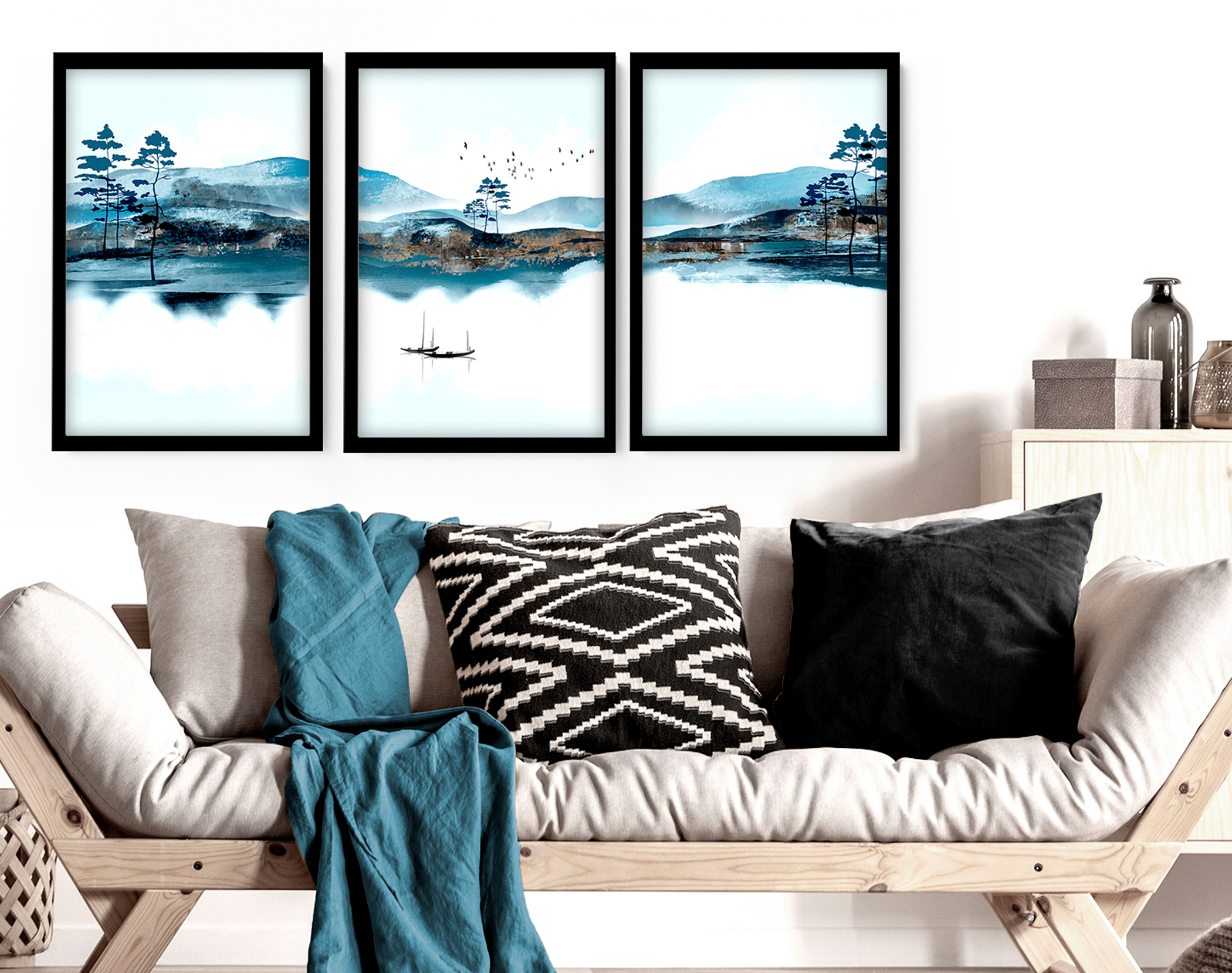 Office decor Set x 3 Wall art Prints, Home decor Japanese art, calming zen wall decor, Japandi illustration living room decor, minimalist Office decor Set x 3 Wall art Prints, Home decor Japanese art, calming zen wall decor, Japandi illustration living room decor, minimalist