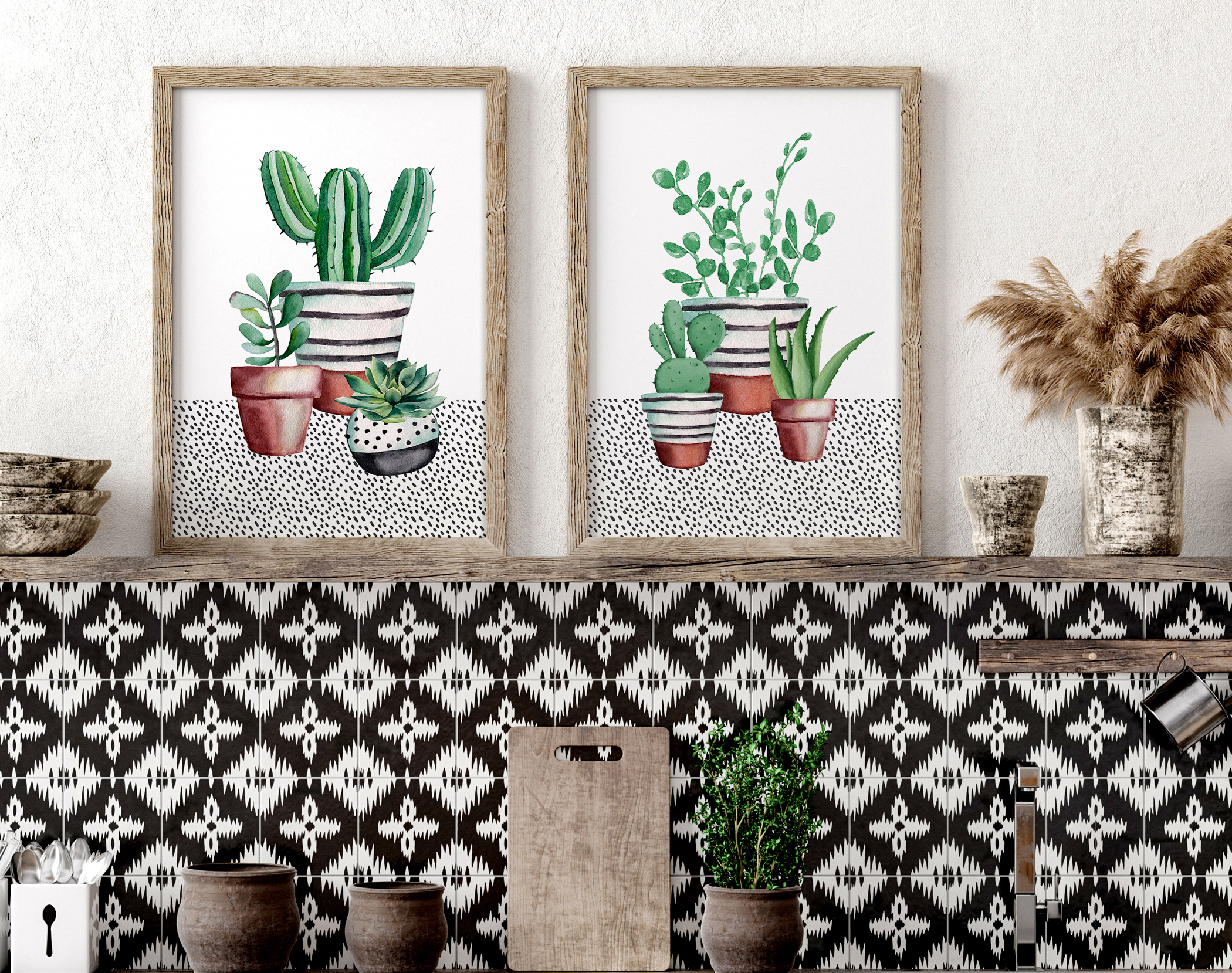 Kitchen Decor Ideas, Garden Mom Gift, Gardener Gifts For Women, Kitchen Gift For Mum, Personalised Gift For Mom set of 2 At Prints Kitchen Decor Ideas, Garden Mom Gift, Gardener Gifts For Women, Kitchen Gift For Mum, Personalised Gift For Mom set of 2 At Prints
