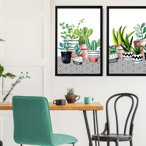 Kitchen Decor Ideas, Garden Mom Gift, Gardener Gifts For Women, Kitchen Gift For Mum, Personalised Gift For Mom set of 2 At Prints