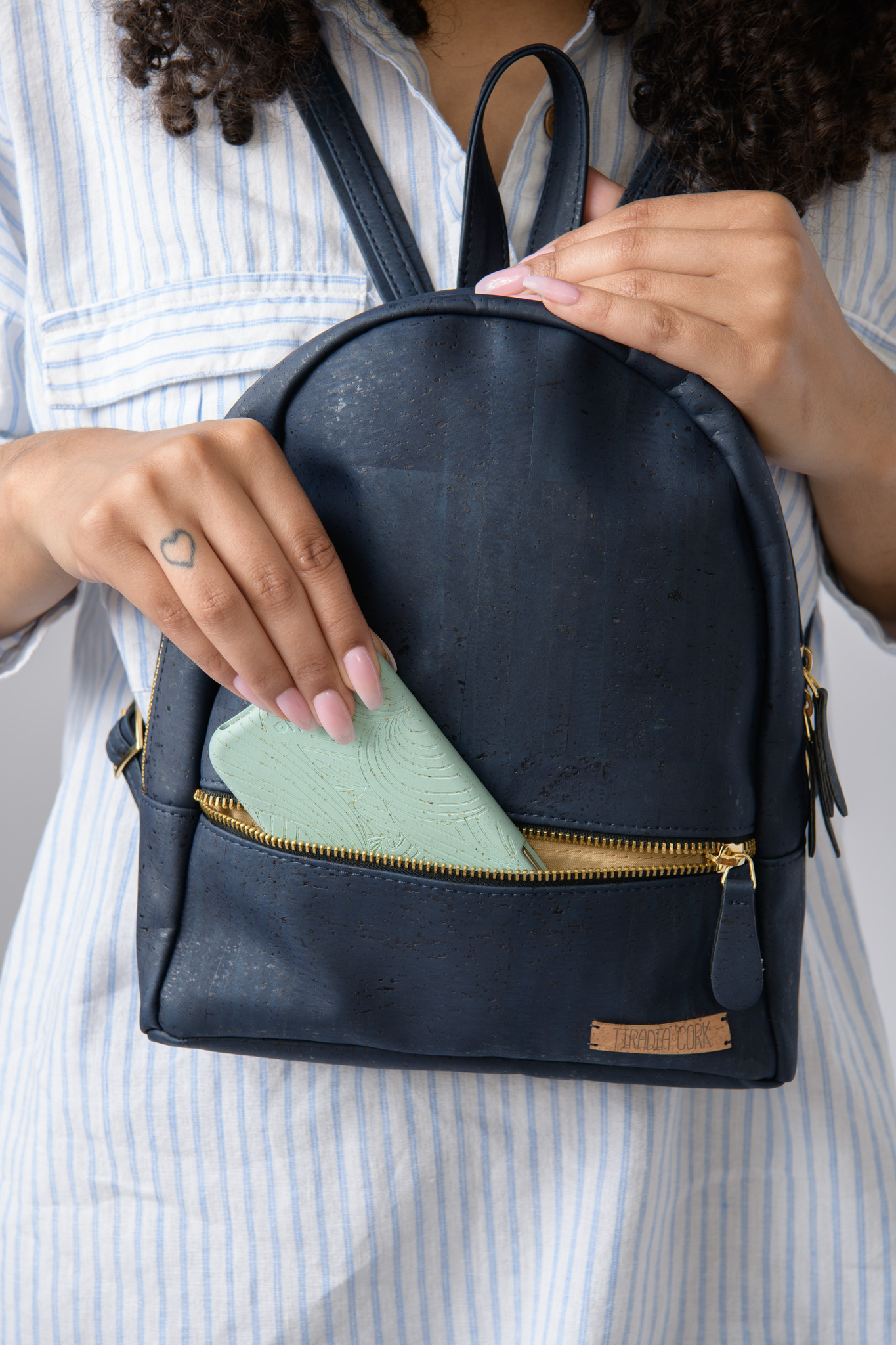 Brunch Pack Vegan Backpack, Ecofriendly Backpack, Womens Backpack, Mini Backpack