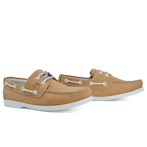 Women’s Boat Shoes Seajure Noordhoek Nubuck Leather Camel