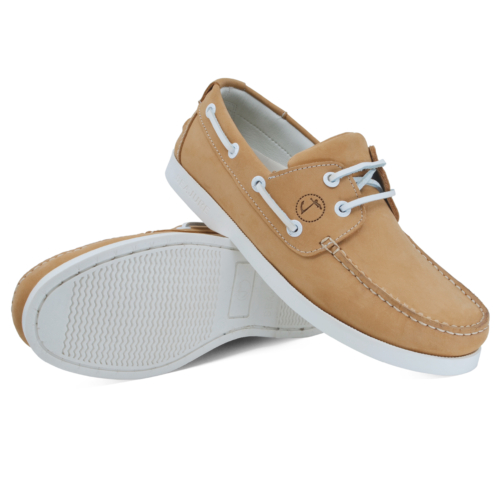 Women’s Boat Shoes Seajure Noordhoek Nubuck Leather Camel