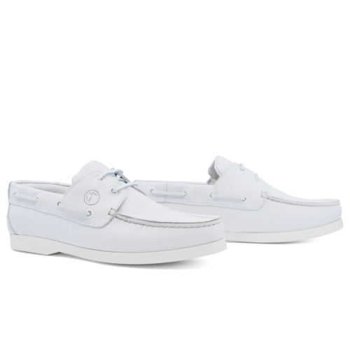 Women’s Boat Shoes Seajure Shoal Leather White