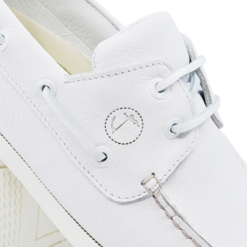 Women’s Boat Shoes Seajure Shoal Leather White