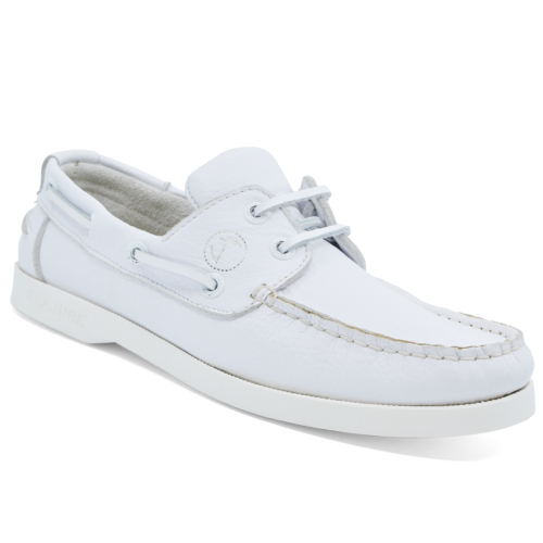 Women’s Boat Shoes Seajure Shoal Leather White
