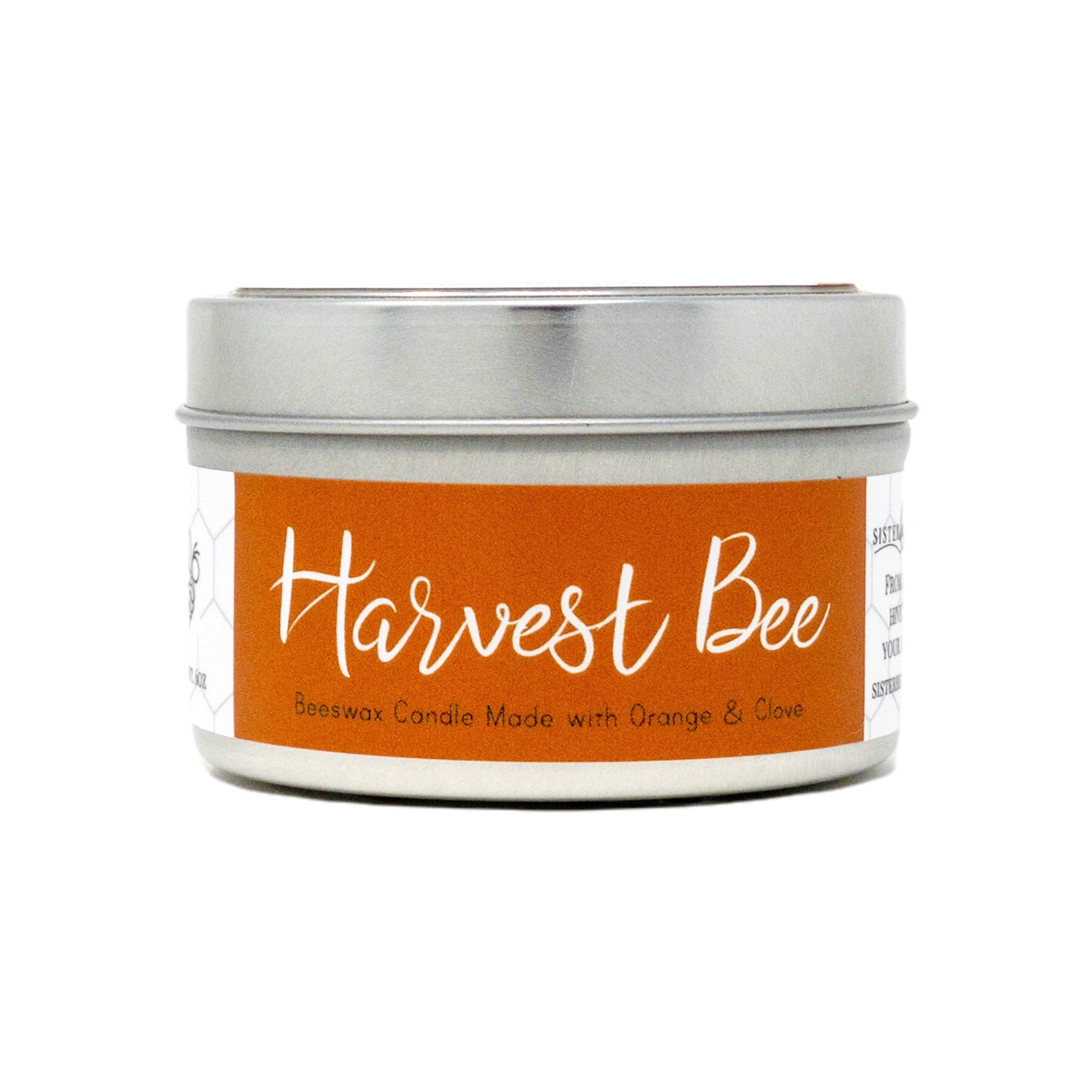 Beeswax Candles - Harvest Bee (With Orange & Clove)