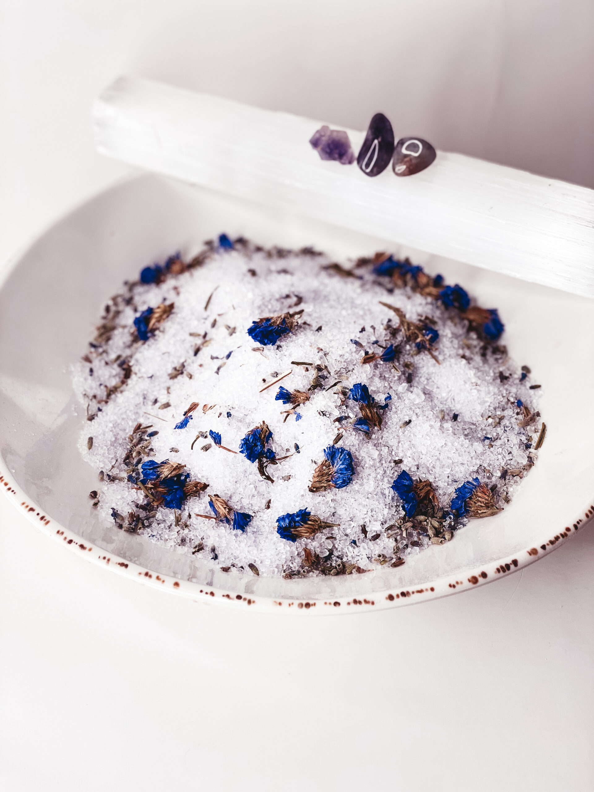 ZEN AMETHYST GEMSTONE RITUAL SOAK - 4oz