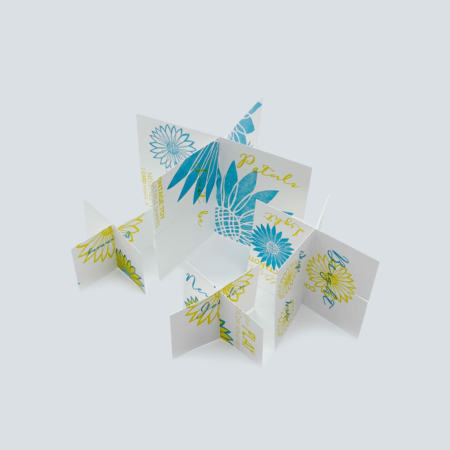 LetterpressPlay-Paper-Toy-Constructanote-Sunflower-3